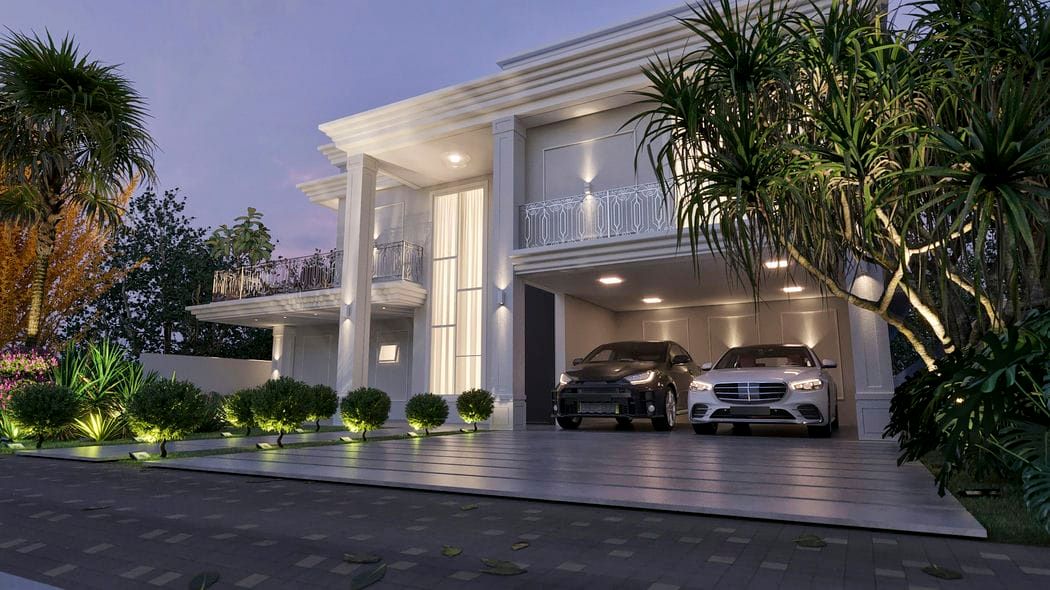 fachada casa alto padrão