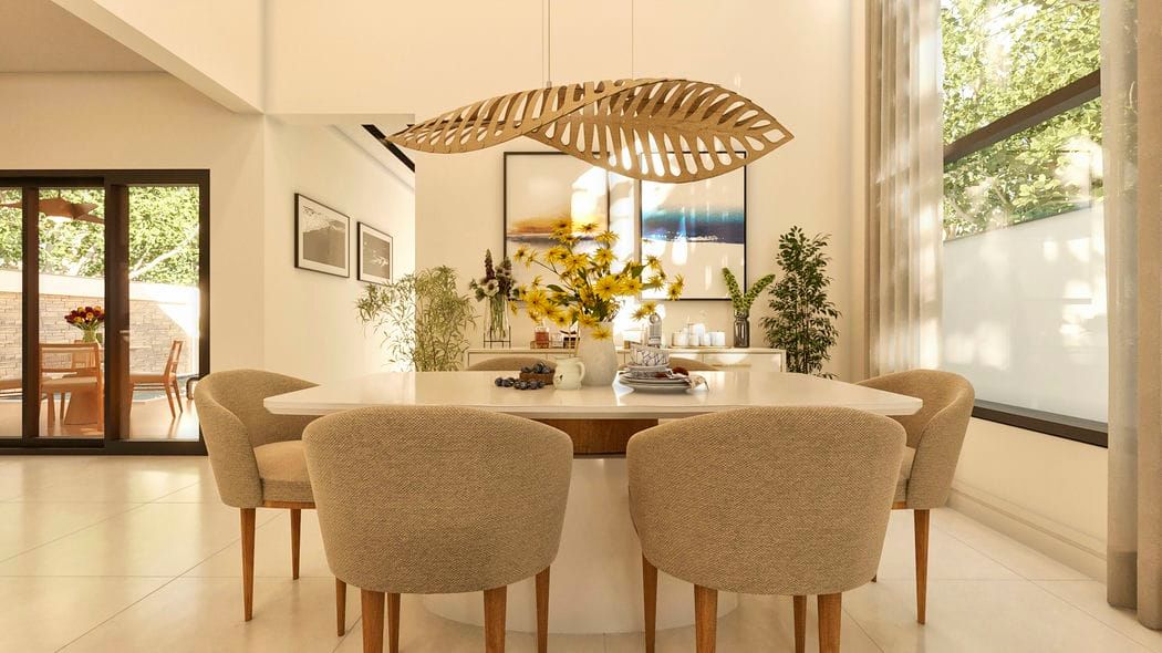 mesa de jantar moderna
