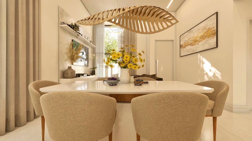 mesa de jantar 6 lugares