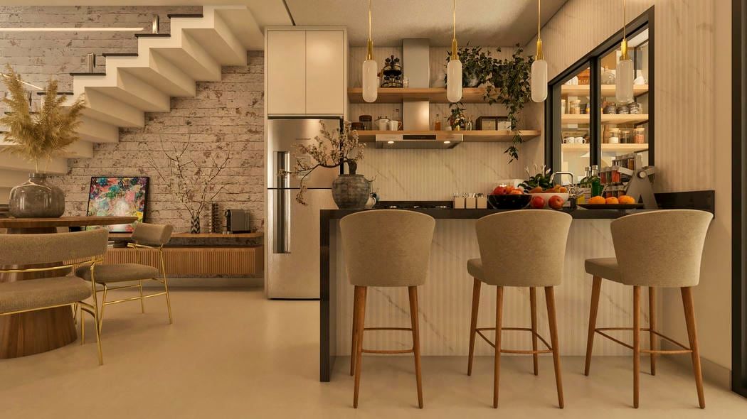 cozinha moderna compacta