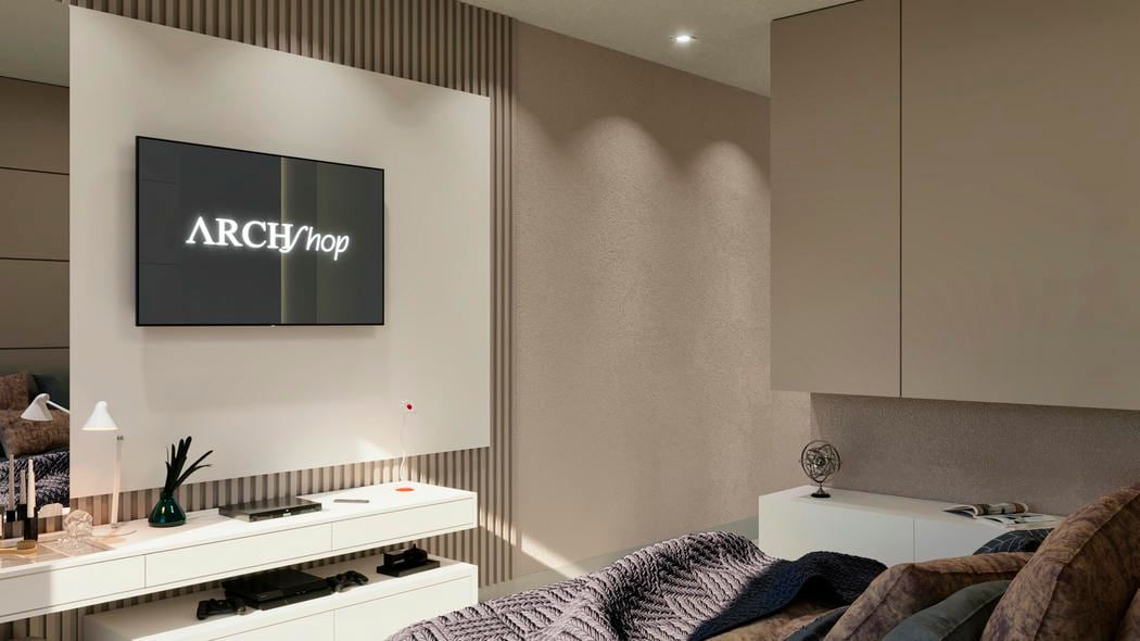 Dormitório com layout funcional