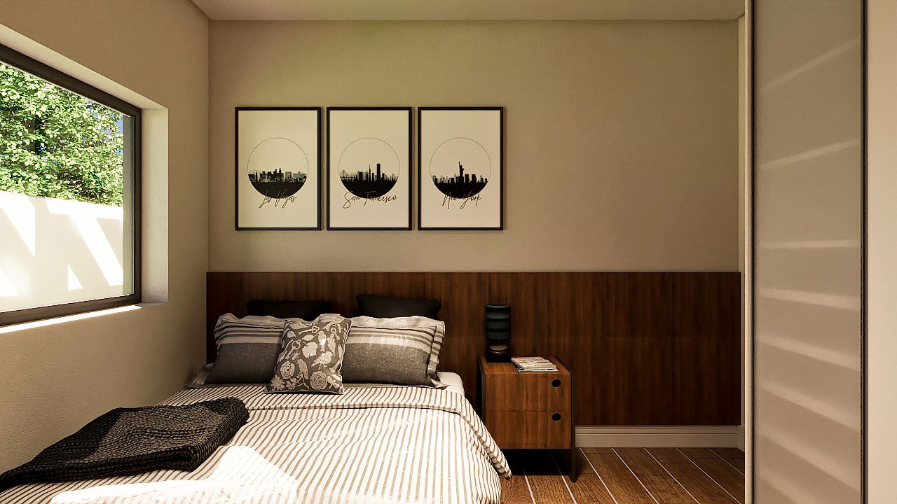 quarto de casal planejado