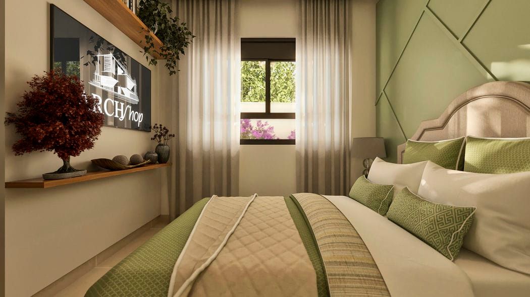 quarto com tv