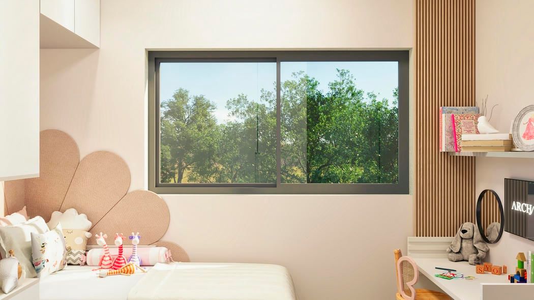 Dormitório em sobrado