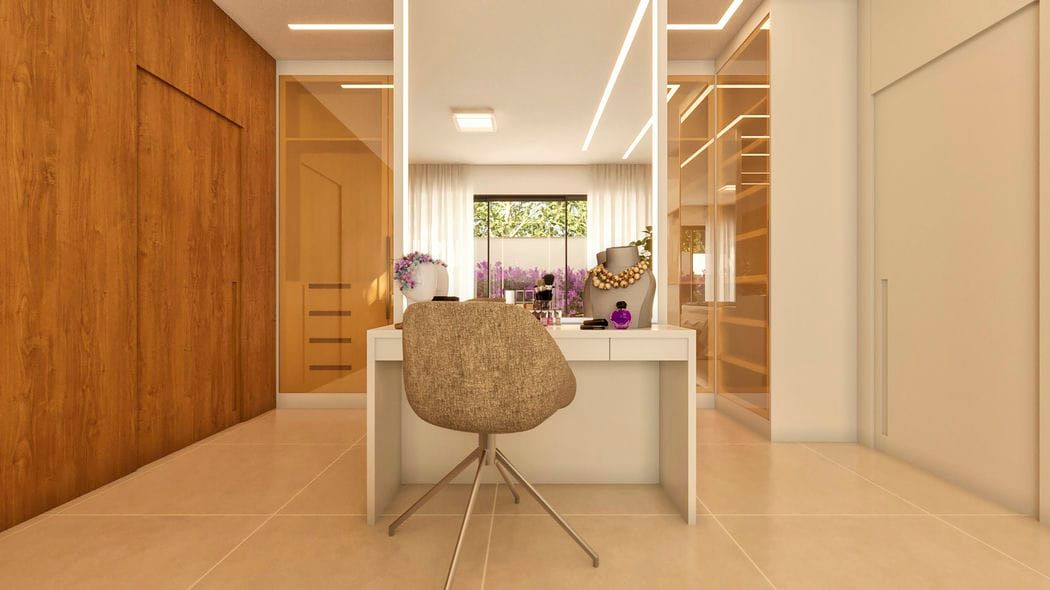 closet com penteadeira