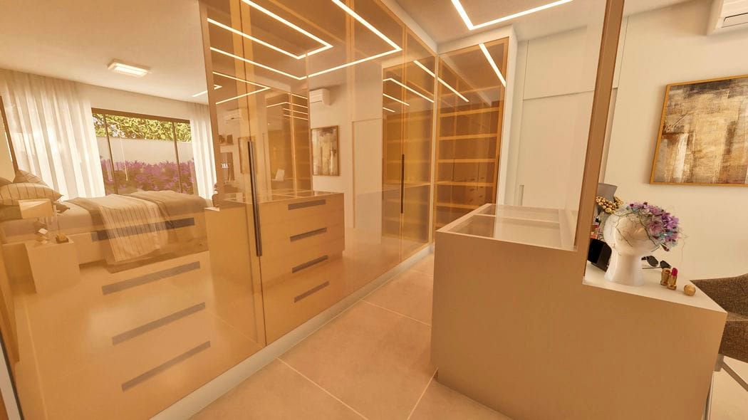 closet alto padrão