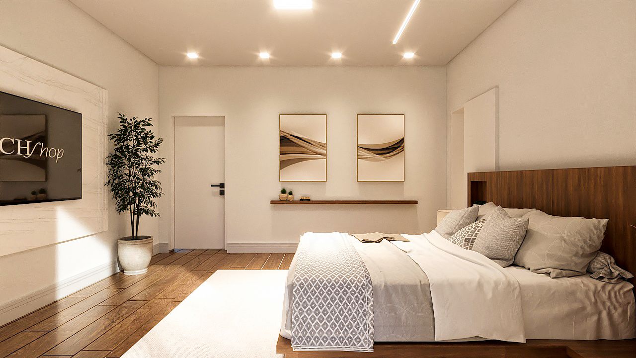 suíte com cama king