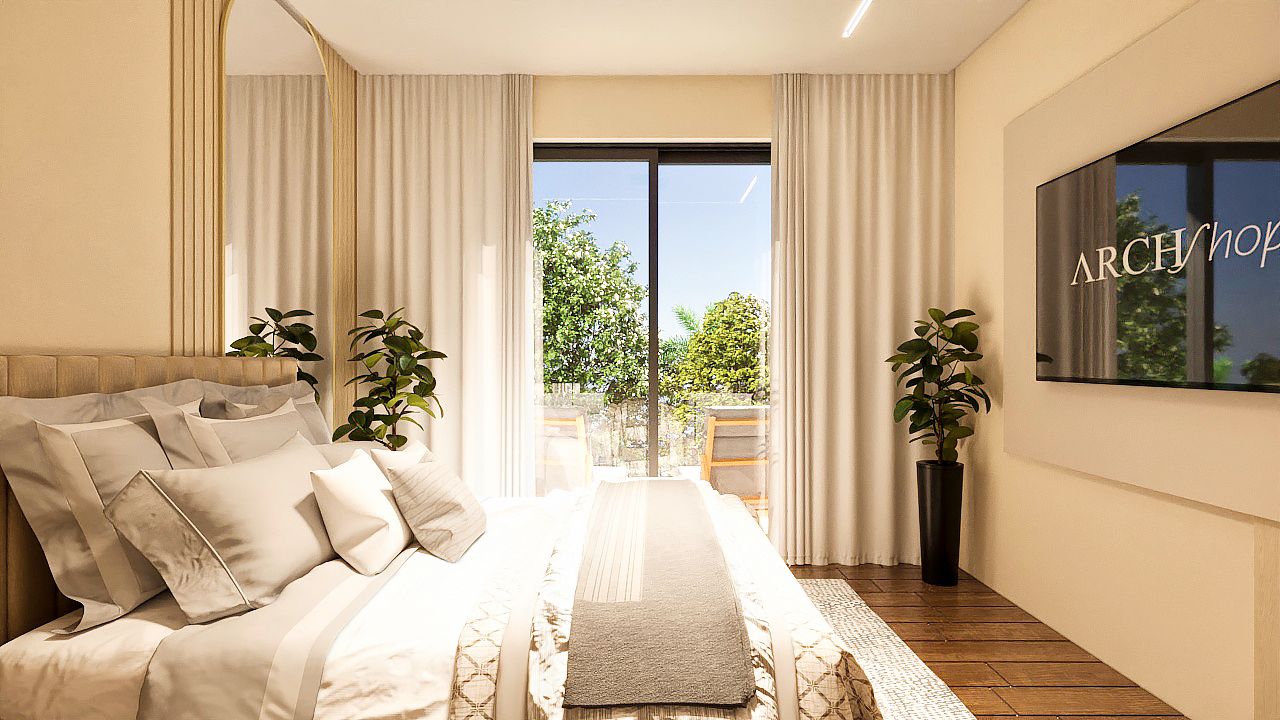 suíte luxuosa de casal