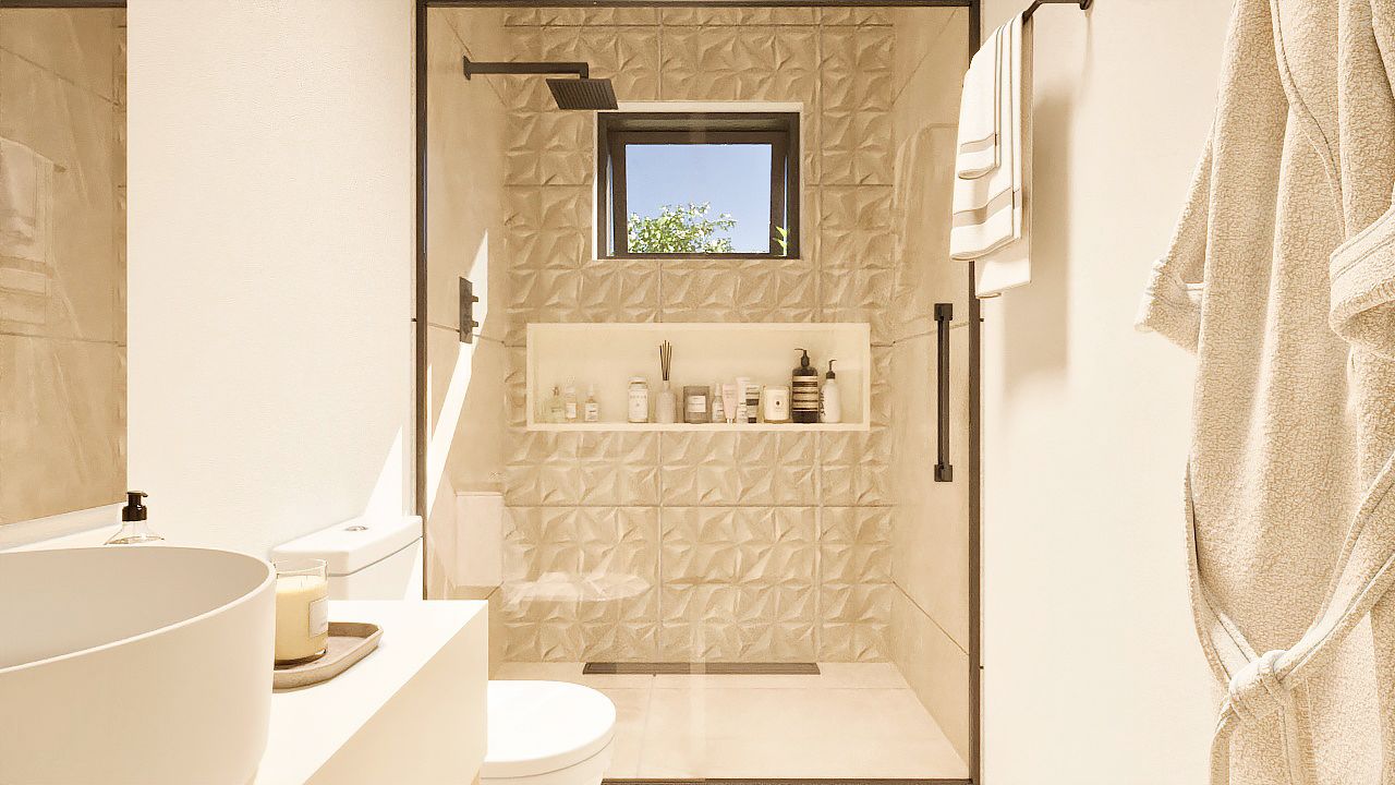 banheiro revestimento 3d