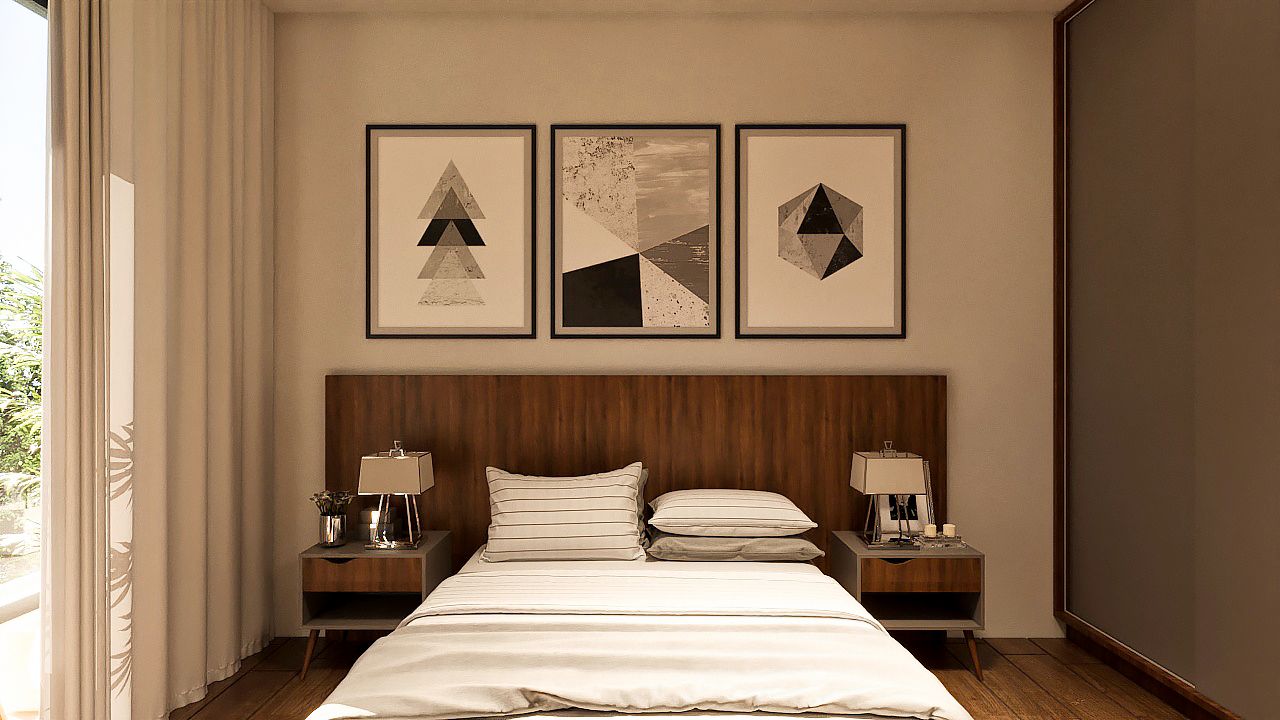 cama planejada mdf madeira