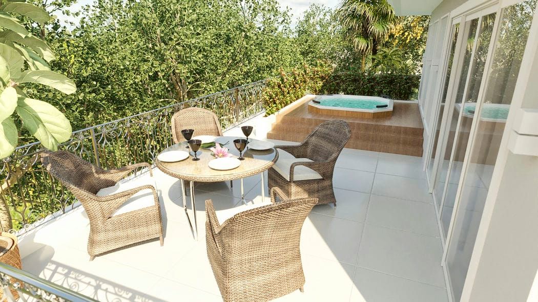 lazer com hidromassagem