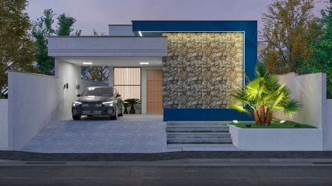 Casa térrea, 3 suítes, gourmet e piscina